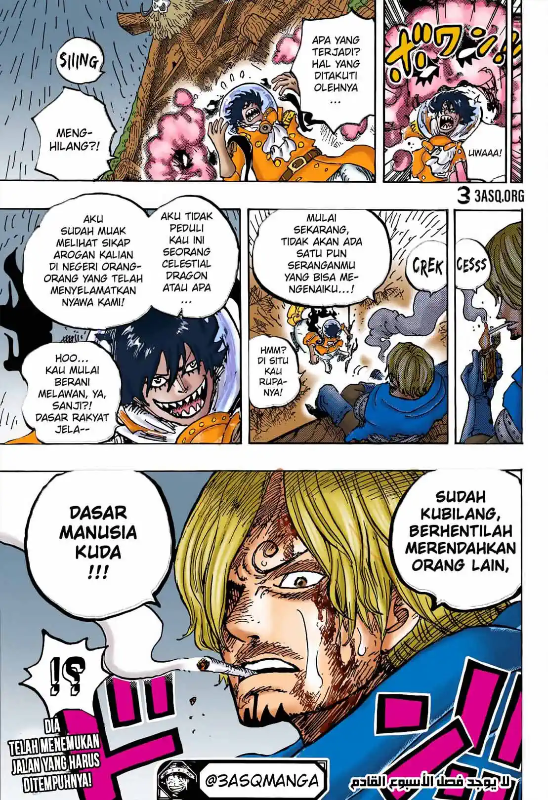 One Piece 1196 1197 1198 bahasa indonesia